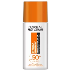 L'Oréal Paris Men Expert Hydra Energy SPF50 gezichtscrème flacon voorzijde