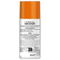 L'Oréal Paris Men Expert Hydra Energy SPF50 gezichtscrème flacon achterzijde