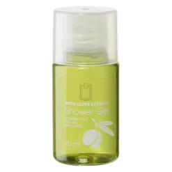 METRO Professional Douchgel Oliva - 50 stuks voor hotels (50x 20ml)