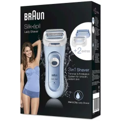 Braun Silk-épil Lady Shaver 3in1 scheercomfort voor vrouwen