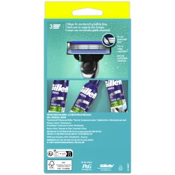 Gillette Mach3 Houder met 6 navulmesjes