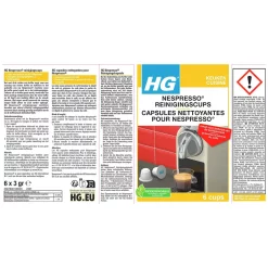 HG Nespresso Reinigingscups