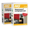 2x HG Nespresso Reinigingscups 6 Cups - Fris en vol aroma koffie 1 2x HG Nespresso Reinigingscups