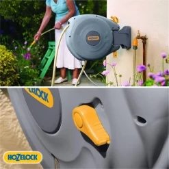 Hozelock Automatische haspel 10 meter AutoReel wandslangbox