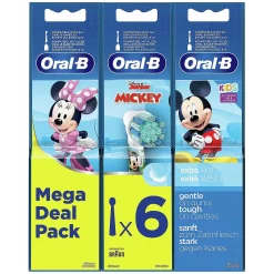 Oral-B Kids Mickey Opzetborstels 6 stuks 7 Oral-B Kids Mickey Opzetborstels