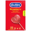 Durex Condooms Aardbei 20-Pack Veilig & Verleidelijk Genot