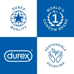 Durex Condooms met Aardbeiensmaak 60-Pack Sensueel en veilig