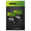 Gillette Labs Scheermesjes 10-pack (4+6) Ultraglad & Irratievrij