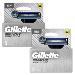 Gillette Mach3 Design Edition 10-Pack Klassiek glad & stijlvol
