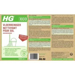 HG Eco Vloerreiniger
