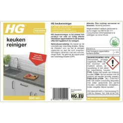 HG Keukenreiniger 6x500ml Fris, krachtig en hygiënisch schoon 7 HG Keukenreiniger