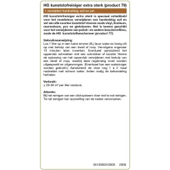 HG kunststofreiniger extra sterk 1 Liter #79