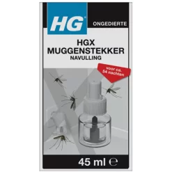 HG muggenstekker navulling