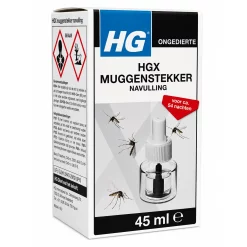 HG Muggenstekker Navulling 45ml
