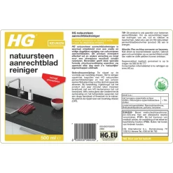 HG Natuurstenen Aanrechtblad Reiniger 500ml Streeploos & Veilig