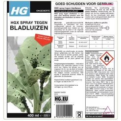 HG spray tegen bladluizen