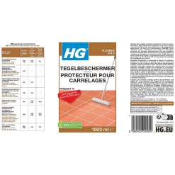 HG Tegelbeschermer 1 Liter Glans & bescherming voor elke tegel