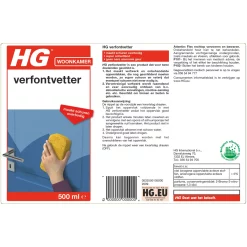 HG Verfontvetter Concentraat 1 Liter Vetvrij Schilderen Zonder Schuren
