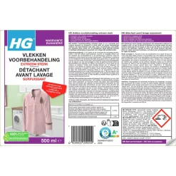 HG vlekken voorbehandeling extra sterk 500ml