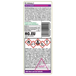 HG Vlekweg 3 – Verwijder kaarsvet, teer en hars uit textiel