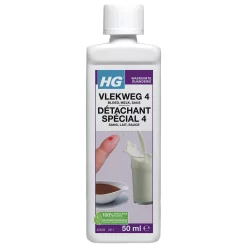 HG Vlekweg 4 50ml Verwijdert hardnekkige vlekken uit textiel