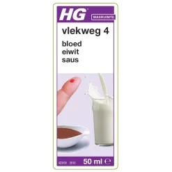 HG Vlekweg 4 50ml Verwijdert hardnekkige vlekken uit textiel
