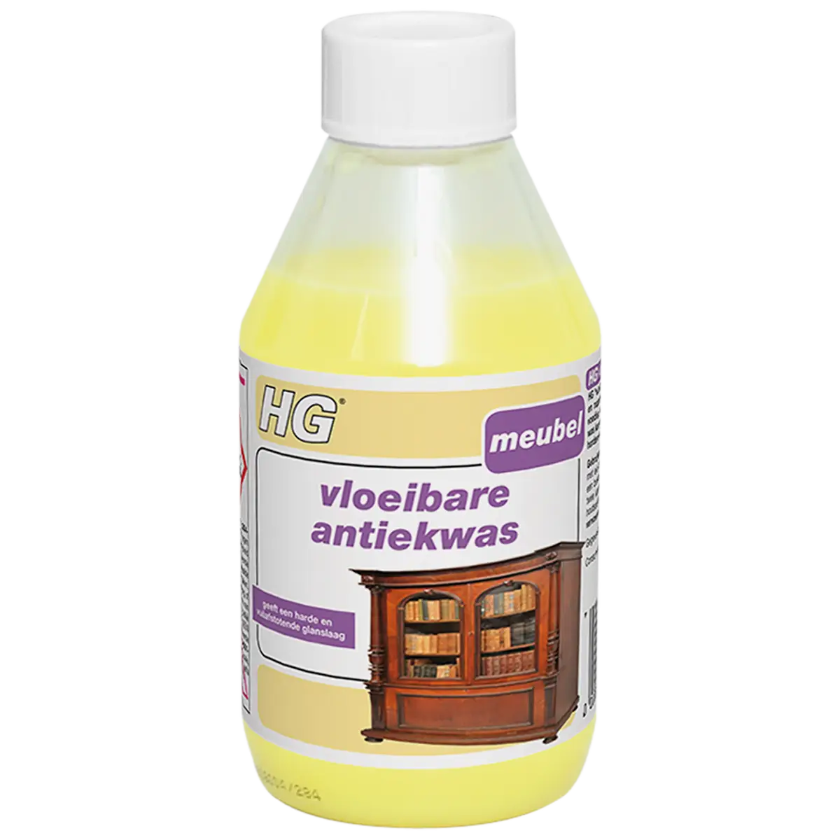 HG Vloeibare Antiekwas 6x300ml voor Glanzend Hout 5 HG Vloeibare Antiekwas