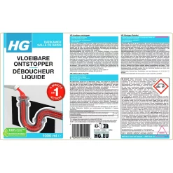 HG vloeibare ontstopper 1L