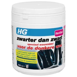 HG Zwarter dan Zwart Wasmiddel