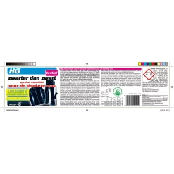 HG Zwarter dan Zwart Wasmiddel