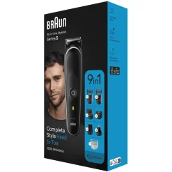 Braun Series 5 MGK5410 Multigroomer 9 in 1 Baardtrimmer Set - Complete verzorging voor mannen 8 Braun Series 5 MGK5410 Multigroomer 9 in 1 Baardtrimmer Set - Complete verzorging voor mannen
