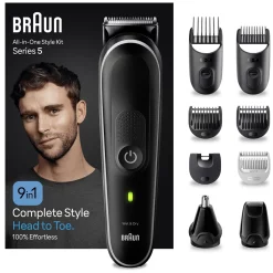 Braun Series 5 MGK5410 Multigroomer 9 in 1 Baardtrimmer Set - Complete verzorging voor mannen