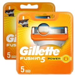 Gillette Fusion 5 Power Navulmesjes 10-Pack - Superfijne mesjes!