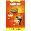 Gillette Fusion5 Navulmesjes 10-Pack Glad & Irritatievrij Scheren