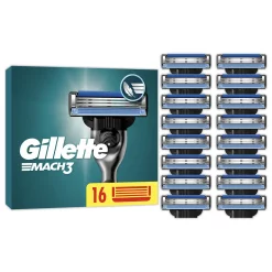 Gillette Mach3 Scheermesjes 16-Pack