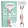 Gillette Venus Deluxe Smooth Sensitive RoseGold Houder met 1 mesje