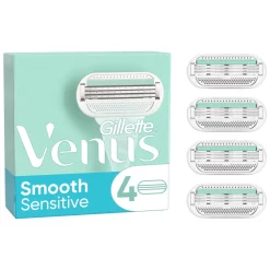 Gillette Venus Smooth Sensitive Skin Cushion 4 navulmesjes voor vrouwen