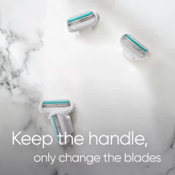 Gillette Venus Smooth Sensitive Skin Cushion 4 navulmesjes voor vrouwen