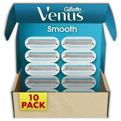 Gillette Venus Smooth navulmesjes 10-Pack Zachte scheerbeurt voor vrouwen