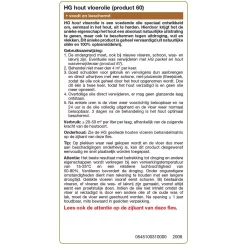 HG Hout Vloerolie 1 Liter Beschermt & Verdiept de Houtkleur