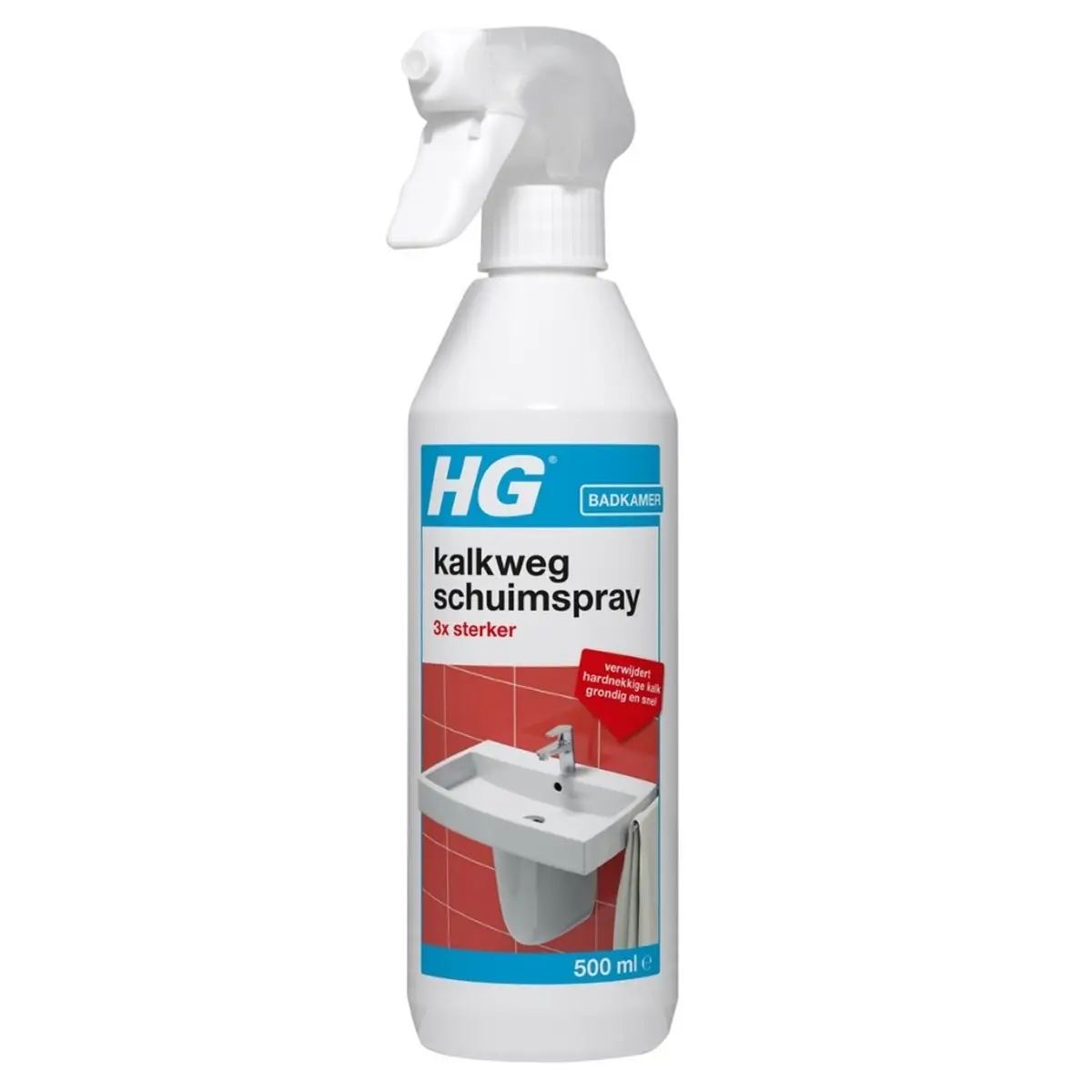 HG Kalkweg Schuimspray 3x Sterker 6x500ml 5 HG Kalkweg Schuimspray 3x Sterker 500ml Krachtig & Veilig