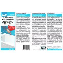 HG Siliconenkit Verwijderaar 100ml Snel en veilig kit verwijderen