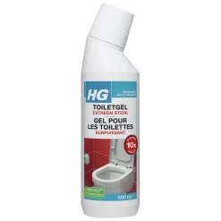 HG Toiletgel Extra Sterk 500ml Tegen Kalkaanslag & Urinesteen