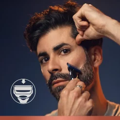 King C Gillette Precision Razor 3-Pack Strakke lijnen, zacht scheren