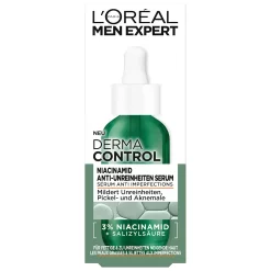 L’Oréal Paris Men Expert Derma Control Anti-Blemish Serum 30ml Tegen oneffenheden, pigmentvlekken en acne