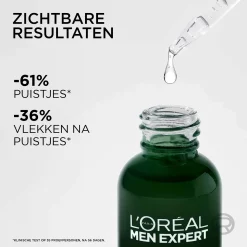 L’Oréal Paris Men Expert Derma Control Anti-Blemish Serum 30ml Tegen oneffenheden, pigmentvlekken en acne