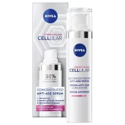 Nivea Cellular Expert Filler Anti-Age Serum Gezicht 40ml Gezichtsserum met hyaluronzuur en Puur Foliumzuur