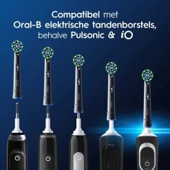 Oral-B Cross Action Pro Opzetborstel 10-Pack Met CleanMaximiser Technologie