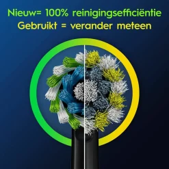 Oral-B Cross Action Pro Opzetborstel 10-Pack Met CleanMaximiser Technologie