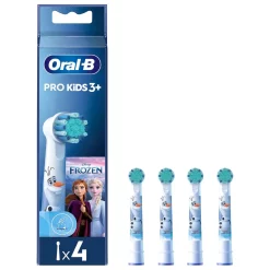 Oral-B Pro Kids 3 Frozen 4-Pack Opzetborstels - The Ice Queen - Compleet Brazen II